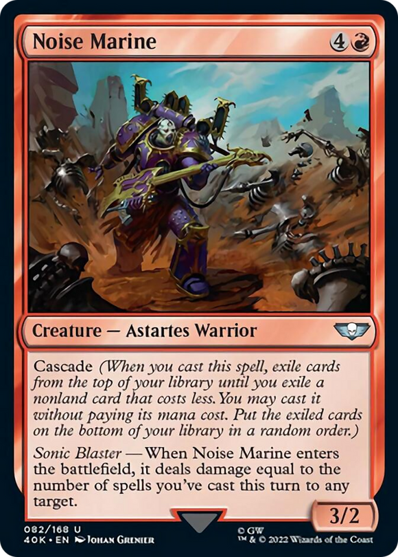 Marine ruidoso (reflectante de oleada) [Warhammer 40,000] 