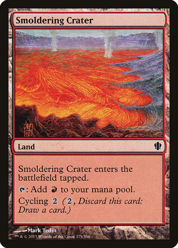 Cráter humeante [Commander 2013] 