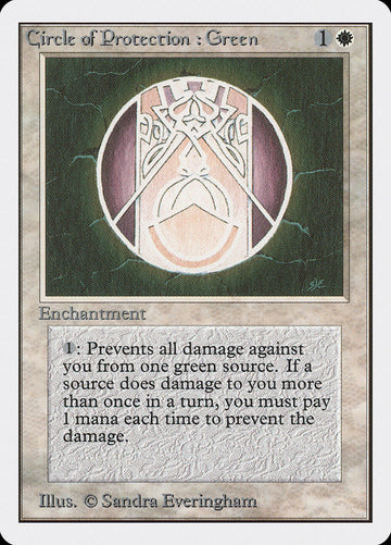 Circle of Protection: Green [Unlimited Edition]