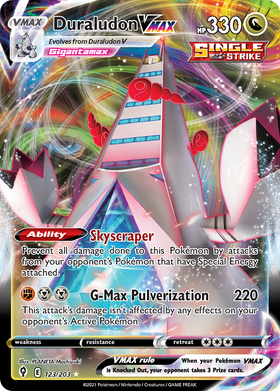 Duraludon VMAX (123/203) (Tarjeta gigante) [Sword &amp; Shield: Evolving Skies] 