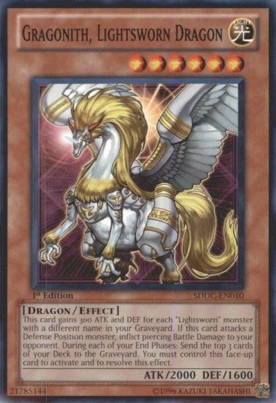 Gragonith, Dragón Juramentado de Luz [SDDC-EN010] Común 