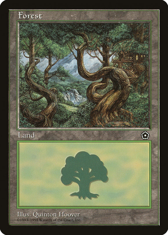 Bosque (Casa del árbol a la derecha / Firma verde) [Portal de la Segunda Edad] 
