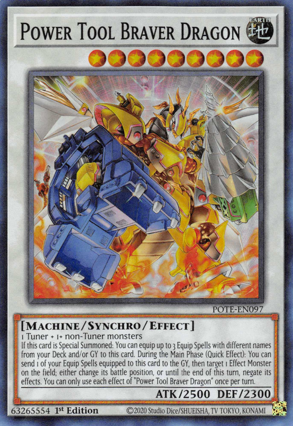 Herramienta eléctrica Braver Dragon [POTE-EN097] Super Raro 