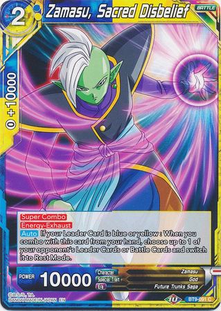 Zamasu, la sagrada incredulidad (BT9-091) [Embestida universal] 