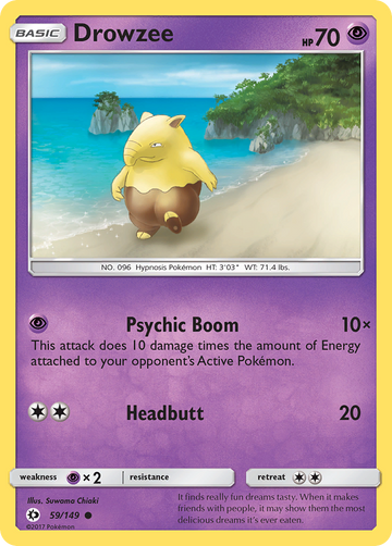 Drowzee (59/149) [Sol y Luna: Conjunto básico] 