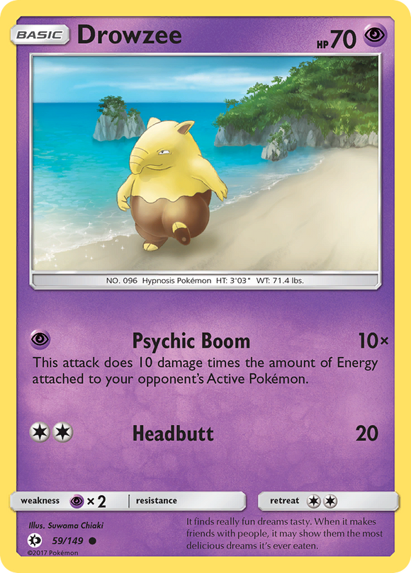 Drowzee (59/149) [Sol y Luna: Conjunto básico] 