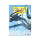 Dragon Shield: Standard 100ct Sleeves - Sky Blue & Silver (Dual Matte)-3