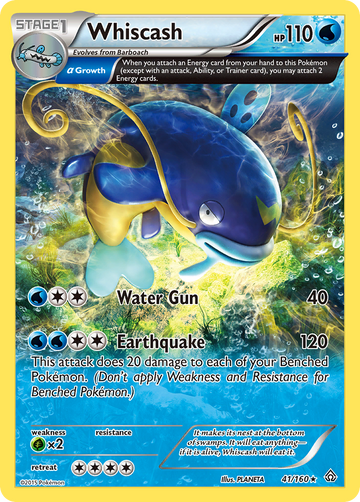 Whiscash (41/160) [XY: Choque primigenio] 