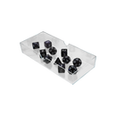 Ultra PRO: 11-Dice Set - Eclipse (Jet Black)-10