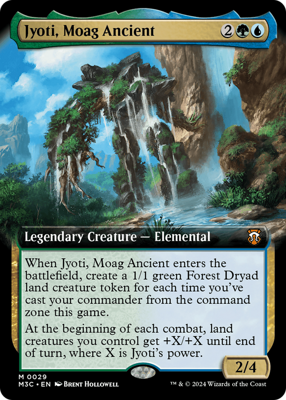 Jyoti, antiguo Moag (arte extendido) [Comandante de Modern Horizons 3] 