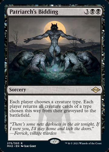 Patriarch's Bidding (Foil Etched) [Modern Horizons 2] - 0