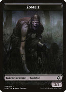 Devil // Zombie Double-Sided Token [Dungeons & Dragons: Adventures in the Forgotten Realms Tokens]-2