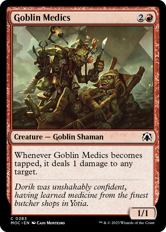 Médicos goblin [Marcha del comandante de la máquina] 
