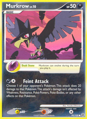 Murkrow (95/132) [Diamante y Perla: Maravillas secretas] 