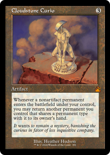 Curio de piedra de nube (marco retro) [Ravnica Remastered] 