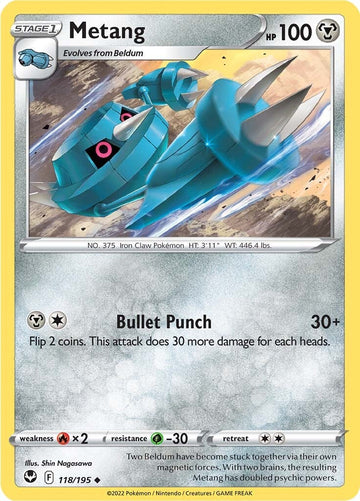 Metang (118/195) [Espada y escudo: Tempestad de plata] 