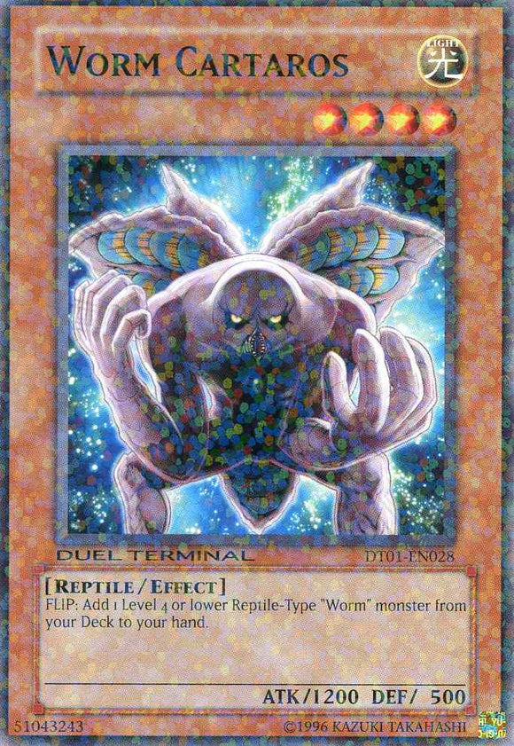 Worm Cartaros [DT01-EN028] Parallel Rare