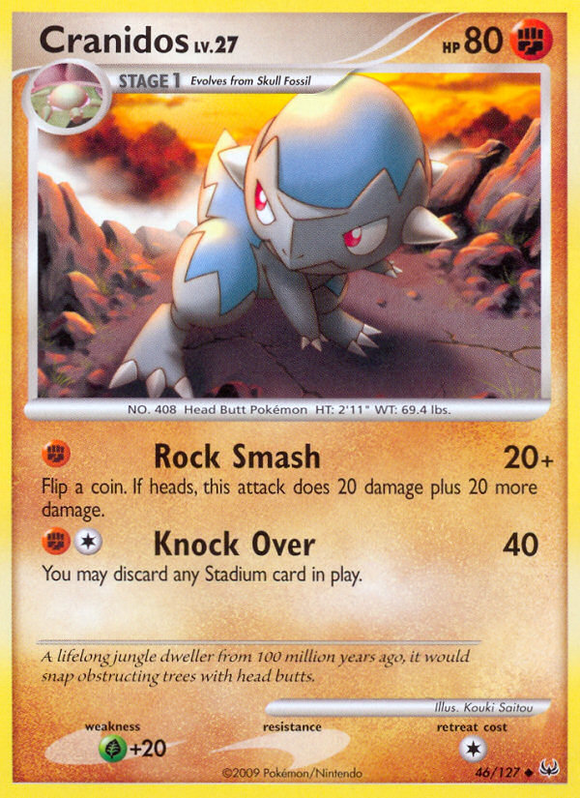 Cranidos (46/127) [Platino: conjunto básico] 