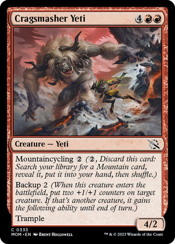 Cragsmasher Yeti [La marcha de la máquina] 