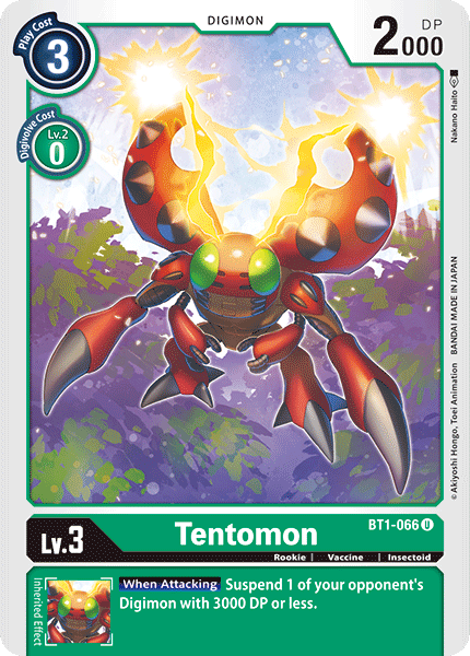 Tentomon [BT1-066] [Lanzamiento de la versión especial Booster 1.0] 