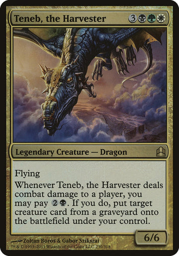 Teneb, el Cosechador (Gran tamaño) [Commander 2011 Gran tamaño] 