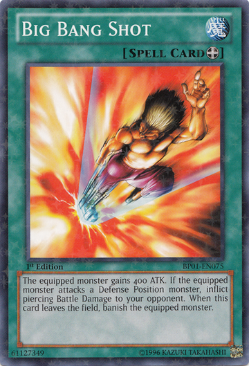 Disparo de Big Bang [BP01-EN075] Starfoil Raro 
