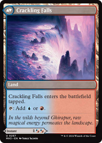 Rush of Inspiration // Crackling Falls [Modern Horizons 3] - 0