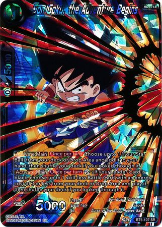 Son Goku, la aventura comienza (BT6-107) [Reyes Destructores] 