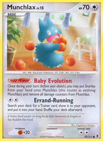 Munchlax (70/111) [Platino: Rivales en ascenso] 