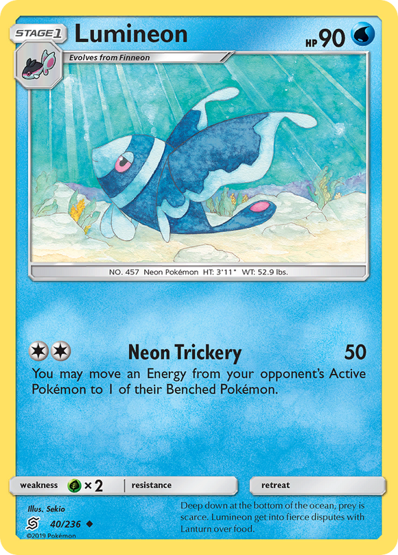 Lumineon (40/236) [Sol y Luna: Mentes unificadas] 