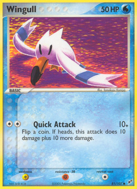 Wingull (81/107) [Ejemplo: Deoxys] 