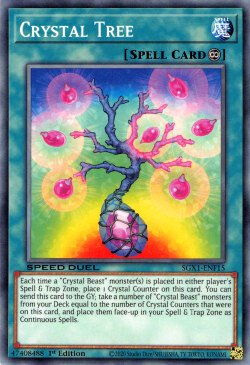 Árbol de cristal [SGX1-ENF15] Común 