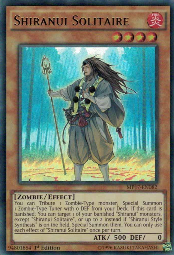Solitario Shiranui [MP17-EN082] Ultra raro 