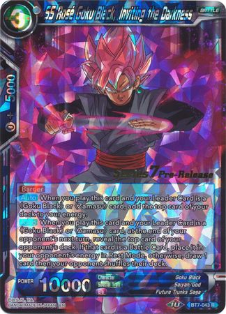 SS Rose Goku Black, invitando a la oscuridad (BT7-043_PR) [Promociones de prelanzamiento de Asalto de los Saiyans] 