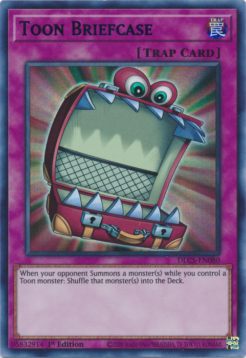 Maletín Toon (azul) [DLCS-EN080] Ultra raro 