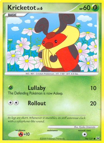 Kricketot (78/127) [Platino: Conjunto básico] 