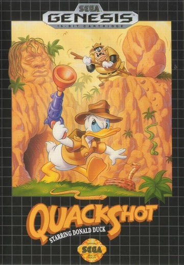Red Fox Gaming - Hickory - QuackShot Starring Donald Duck - Video Game - Sega Genesis