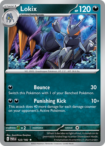 Lokix (122/182) [Scarlet &amp; Violet: Grieta de la Paradoja] 