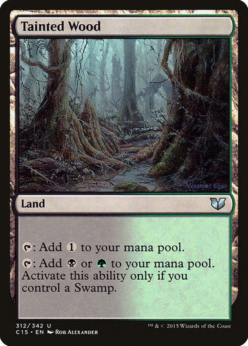 Madera contaminada [Commander 2015] 