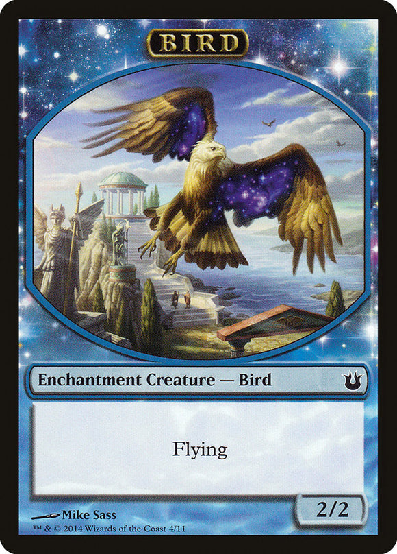 Ficha de pájaro (4/11) [Fichas de Nacidos de los Dioses] 