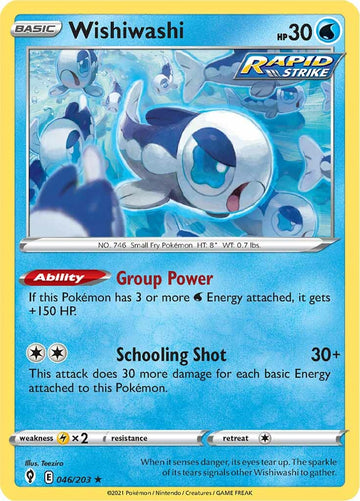 Wishiwashi (046/203) [Espada y escudo: cielos en evolución] 