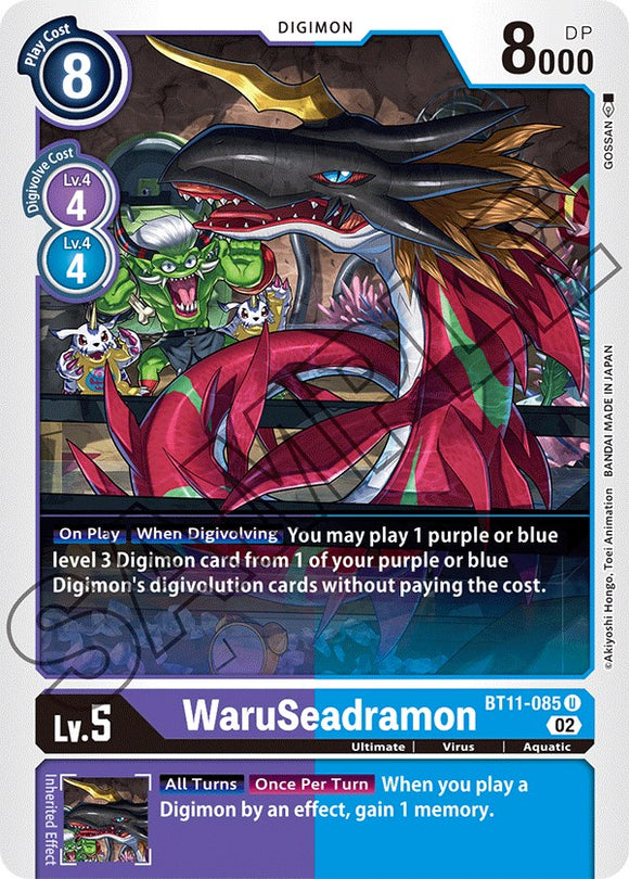 WaruSeadramon [BT11-085] [Fase dimensional] 