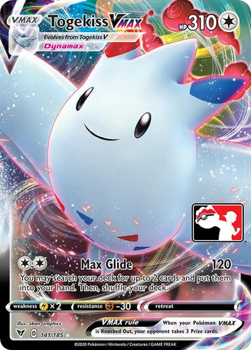 Togekiss VMAX (141/185) [Paquete de premios Serie Uno] 