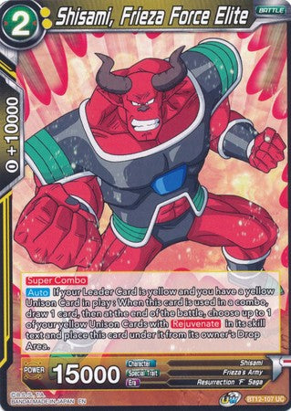 Shisami, Fuerza Élite de Freezer (BT12-107) [Rejuvenecimiento vicioso] 