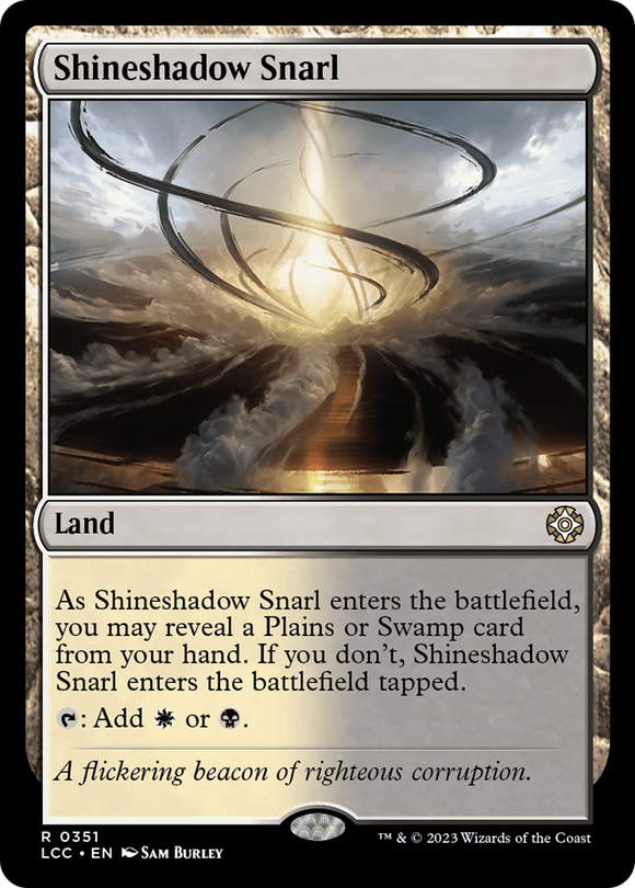 Gruñido de sombra brillante [Comandante de Las cavernas perdidas de Ixalan] 