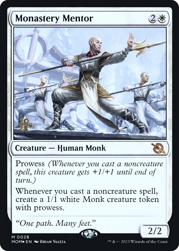 Monasterio Mentor [Promociones previas al lanzamiento de March of the Machine] 