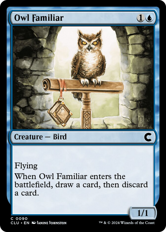 Familiar búho [Ravnica: Edición de pistas] 