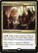Profane Procession // Tomb of the Dusk Rose [Rivals of Ixalan]-1
