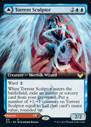 Escultor de Torrent // Sonata de lanzallamas (ilustración ampliada) [Strixhaven: School of Mages] -2