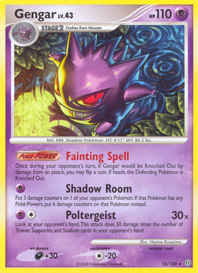 Gengar (18/100) [Diamante y Perla: Frente Tormentoso] 